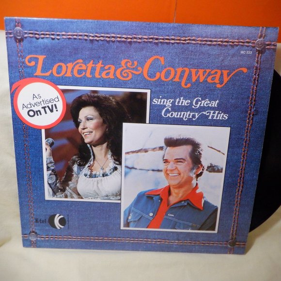 ~~~ LORETTA & CONWAY ~~~ Sing the Great Country Hits - Picture 1 of 2